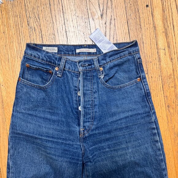 Levi's ribcage straight jean 27 x 29 - Picture 2 of 7